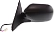 Driver Side Mirror, Power Adjust, Manual Folding, Non-Heated, Textured Black, No Signal Light, No Memory, No Puddle Light, No Auto-Dimming, No Blind Spot Feature