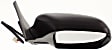 2008 Subaru Impreza - Passenger Side Mirror, Power Adjust, Heated, Textured Black, Manual Folding, No Signal Light, No Blind Spot Feature, No Memory, No Puddle Light, No Auto-Dimming