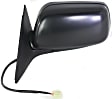 Driver Side Mirror, Power Adjust, Manual Folding, Heated, Textured Black, No Signal Light, No Memory, No Puddle Light, No Auto-Dimming, No Blind Spot Feature