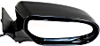 Passenger Side Mirror, Power Adjust, Manual Folding, Non-Heated, Paintable, No Signal Light, No Memory, No Puddle Light, No Auto-Dimming, No Blind Spot Feature