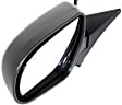 Driver Side Mirror, Power Adjust, Manual Folding, Heated, Textured Black, No Signal Light, No Memory, No Puddle Light, No Auto-Dimming, No Blind Spot Feature