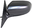 Driver Side Mirror, Power Adjust, Manual Folding, Heated, Textured Black, No Signal Light, No Memory, No Puddle Light, No Auto-Dimming, No Blind Spot Feature