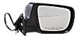 Passenger Side Mirror, Power Adjust, Manual Folding, Heated, Paintable, In-housing Signal Light, No Memory, No Puddle Light, No Auto-Dimming, No Blind Spot Feature