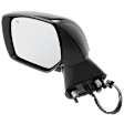Driver Side Mirror, Power, Manual Folding, Heated, Paintable, No Signal Light, No Memory, No Puddle Light, No Auto-Dimming, No Blind Spot Feature