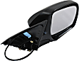 Passenger Side Mirror, Power Adjust, Manual Folding, Non-Heated, Paintable, No Signal Light, No Memory, No Puddle Light, No Auto-Dimming, No Blind Spot Feature
