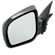 2012 Subaru Forester - Driver Side Mirror, Power Adjust, Non-Heated, Paintable, Manual Folding, No Signal Light, No Blind Spot Feature, No Memory, No Puddle Light, No Auto-Dimming