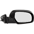 Passenger Side Mirror, Power Adjust, Non-Heated, Manual Folding, With 1 Paintable and 1 Textured Black Cap, No Signal Light, No Memory, No Puddle Light, No Auto-Dim, No Blind Spot Feature