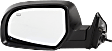 2014 Subaru Legacy 2.5i - Driver Side Mirror, Production Date Up To August 2013, Power Adjust, Heated, With 1 Paintable and 1 Textured Black Cap, Manual Folding, No Signal Light, No Blind Spot Feature, No Memory, No Puddle Light, No Auto-Dimming