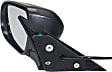 Driver Side Mirror, Power Adjust, Manual Folding, Non-Heated, Paintable, No Signal Light, No Memory, No Puddle Light, No Auto-Dimming, No Blind Spot Feature