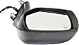Driver Side Mirror, Power Adjust, Heated, Manual Folding, Paintable, In-housing Signal Light, No Memory, No Puddle Light, No Auto-Dim, No Blind Spot Feature
