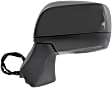 Driver Side Mirror, Power Adjust, Non-Heated, Manual Folding, With 1 Paintable and 1 Textured Black Cap, No Signal Light, No Memory, No Puddle Light, No Auto-Dim, No Blind Spot Feature