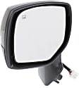 2014 Subaru Forester - Driver Side Mirror, Power Adjust, Heated, With 1 Paintable and 1 Textured Black Cap, Manual Folding, No Signal Light, No Blind Spot Feature, No Memory, No Puddle Light, No Auto-Dimming