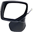 Driver Side Mirror, Power Adjust, Manual Folding, Non-Heated, Textured Black, No Signal Light, No Memory, No Puddle Light, No Auto-Dimming, No Blind Spot Feature