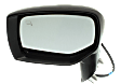Driver Side Mirror, Power Adjust, Manual Folding, Heated, Paintable, No Signal Light, No Memory, No Puddle Light, No Auto-Dimming, No Blind Spot Feature