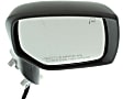 2015 Subaru WRX STI - Passenger Side Mirror, Power Adjust, Heated, Paintable, Manual Folding, No Signal Light, No Blind Spot Feature, No Memory, No Puddle Light, No Auto-Dimming