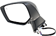 Driver Side Mirror, Power Adjust, Manual Folding, Heated, Paintable, In-housing Signal Light, No Memory, No Puddle Light, No Auto-Dimming, No Blind Spot Feature, 4 Cyl., 2.0L Engine
