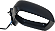 Passenger Side Mirror, Power Adjust, Manual Folding, Heated, Textured Black, No Signal Light, No Memory, No Puddle Light, No Auto-Dimming, No Blind Spot Feature