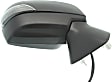 Passenger Side Mirror, Power, Manual Folding, Heated, Paintable, In-housing Signal Light, No Memory, No Puddle Light, No Auto-Dimming, With Blind Spot Detection in Glass