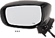 Driver Side Mirror, Power Adjust, Manual Folding, Heated, Paintable, No Signal Light, No Memory, No Puddle Light, No Auto-Dimming, No Blind Spot Feature, 4 Cyl., 2.0L Engine