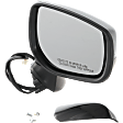 2020 Subaru Impreza - Passenger Side Mirror, Power Adjust, Non-Heated, Paintable, Manual Folding, No Signal Light, No Blind Spot Feature, No Memory, No Puddle Light, No Auto-Dimming