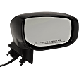 2018-2019 Subaru Outback - Passenger Side Mirror, Power, Manual Folding, Heated, Textured Black, No Signal Light, No Memory, No Puddle Light, No Auto-Dimming, No Blind Spot Feature