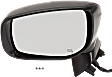 Driver Side Mirror, Power Adjust, Manual Folding, Heated, Paintable, No Signal Light, No Memory, No Puddle Light, No Auto-Dimming, No Blind Spot Feature