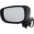 Driver Side Mirror, Power Adjust, Manual Folding, Non-Heated, Textured Black, No Signal Light, No Memory, No Puddle Light, No Auto-Dimming, No Blind Spot Feature, 4 Cyl., 2.5L Engine