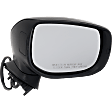 2019-2020 Subaru Forester - Passenger Side Mirror, Power, Manual Folding, Non-Heated, Textured Black, No Signal Light, No Memory, Puddle Light, and Auto-Dimming, No Blind Spot Feature, 4 Cyl., 2.5L Engine