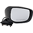 2019-2020 Subaru Forester - Passenger Side Mirror, Power, Manual Folding, Non-Heated, Textured Black, No Signal Light, No Memory, Puddle Light, and Auto-Dimming, No Blind Spot Feature, 4 Cyl., 2.5L Engine
