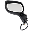 Driver Side Mirror, Power Adjust, Manual Folding, Heated, Paintable, No Signal Light, No Memory, No Puddle Light, No Auto-Dimming, With Blind Spot Light in Housing, 4 Cyl., 2.5L Engine