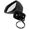 Driver Side Mirror, Power Adjust, Manual Folding, Heated, Paintable, No Signal Light, No Memory, No Puddle Light, No Auto-Dimming, With Blind Spot Light in Housing, 4 Cyl., 2.5L Engine