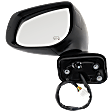 Driver Side Mirror, Power Adjust, Manual Folding, Heated, Paintable, No Signal Light, No Memory, No Puddle Light, No Auto-Dimming, With Blind Spot Light in Housing, 4 Cyl., 2.5L Engine