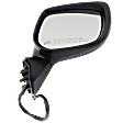 Passenger Side Mirror, Power Adjust, Manual Folding, Heated, Paintable, No Signal Light, No Memory, No Puddle Light, No Auto-Dimming, With Blind Spot Light in Housing, 4 Cyl., 2.5L Engine