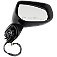 Passenger Side Mirror, Power Adjust, Manual Folding, Heated, Paintable, No Signal Light, No Memory, No Puddle Light, No Auto-Dimming, With Blind Spot Light in Housing, 4 Cyl., 2.5L Engine
