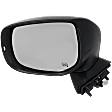Driver Side Mirror, Power Adjust, Manual Folding, Heated, Paintable, In-housing Signal Light, No Memory, No Puddle Light, No Auto-Dimming, No Blind Spot Feature, 4 Cyl., 2.5L Engine