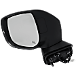 Driver Side Mirror, Power Adjust, Manual Folding, Heated, Paintable, In-housing Signal Light, No Memory, No Puddle Light, No Auto-Dimming, No Blind Spot Feature, 4 Cyl., 2.5L Engine