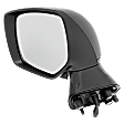 Driver Side Mirror, Power Adjust, Heated, Manual Folding, Textured Black, No Signal Light, No Memory, No Puddle Light, No Auto-Dimming, No Blind Spot Feature