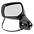 Driver Side Mirror, Power Adjust, Heated, Manual Folding, Textured Black, No Signal Light, No Memory, No Puddle Light, No Auto-Dimming, No Blind Spot Feature