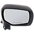 Passenger Side Mirror, Power, Heated, Manual Folding, Textured Black, No Signal Light, No Memory, No Puddle Light, No Auto-Dimming, No Blind Spot Feature