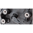 Passenger Side Mirror, Power, Heated, Manual Folding, Textured Black, No Signal Light, No Memory, No Puddle Light, No Auto-Dimming, No Blind Spot Feature
