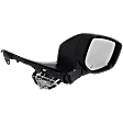 Passenger Side Mirror, Power Adjust, Manual Folding, Heated, Paintable, In-housing Signal Light, No Memory, No Puddle Light, No Auto-Dimming, No Blind Spot Feature