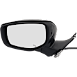 2022 Subaru Legacy - Driver Side Mirror, Power Adjust, Heated, Paintable, Manual Folding, In-housing Signal Light, No Blind Spot Feature, No Memory, No Puddle Light, No Auto-Dimming
