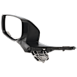 Driver Side Mirror, Power Adjust, Manual Folding, Heated, Chrome, In-Housing Signal Light, With Memory, No Puddle Light, No Auto-Dimming, No Blind Spot Feature