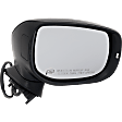 2018-2023 Subaru Crosstrek - Passenger Side Mirror, Power Adjust, Heated, Manual Folding, Paintable, In-housing Signal Light, No Memory, No Puddle Light, No Auto-Dimming, No Blind Spot Feature