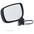 2017-2019 Subaru Impreza - Driver Side Mirror, Power Adjust, Heated, Manual Folding, Paintable, No Signal Light, No Memory, No Puddle Light, No Auto-Dimming, With Blind Spot Detection in Glass