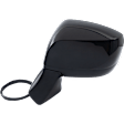 Driver Side Mirror, Power Adjust, Heated, Manual Folding, Paintable, No Signal Light, No Memory, No Puddle Light, No Auto-Dim, With Blind Spot Detection in Glass