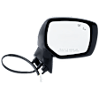 Passenger Side Mirror, Power Adjust, Heated, Manual Folding, Paintable, No Signal Light, No Memory, No Puddle Light, No Auto-Dim, With Blind Spot Detection in Glass