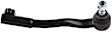 X05TE1017 Front, Passenger Side, Outer Tie Rod End, RWD