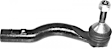 X15TE0056 Front, Passenger Side, Outer Tie Rod End, RWD