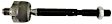 X15TR0163 Front, Driver or Passenger Side, Inner Tie Rod End